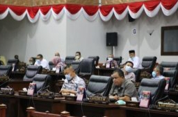 DPRD Provinsi Kepri Gelar Sidang Paripurna KUPA PPAS Perubahan, Tahun Anggaran 2020
