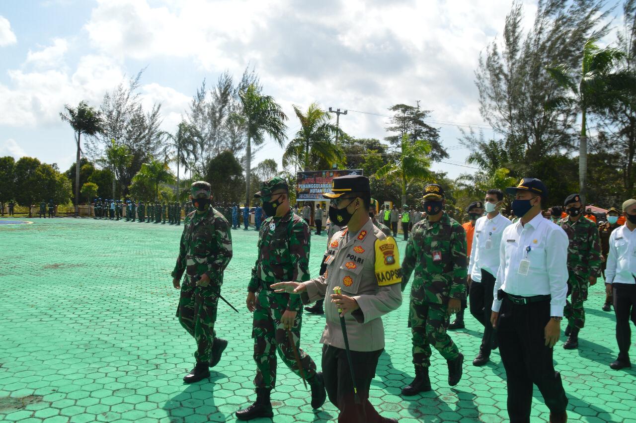 Kapolres Natuna: Kita Akan Tindak Tegas Pelaku Kebakaran Hutan Dan Lahan