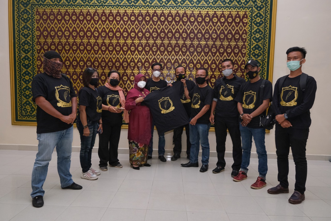 Setelah Kajari Tanjungpinang, Aliansi Wartawan Siber Kepri Audiensi ke Walikota Tanjungpinang