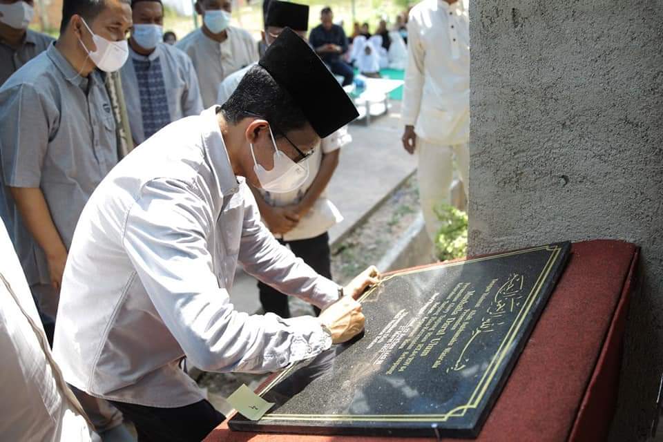 Tiga Bulan Bangun Musola, Amsakar Kagumi Kekompakan Warga Perum Glory Tanjung Uncang