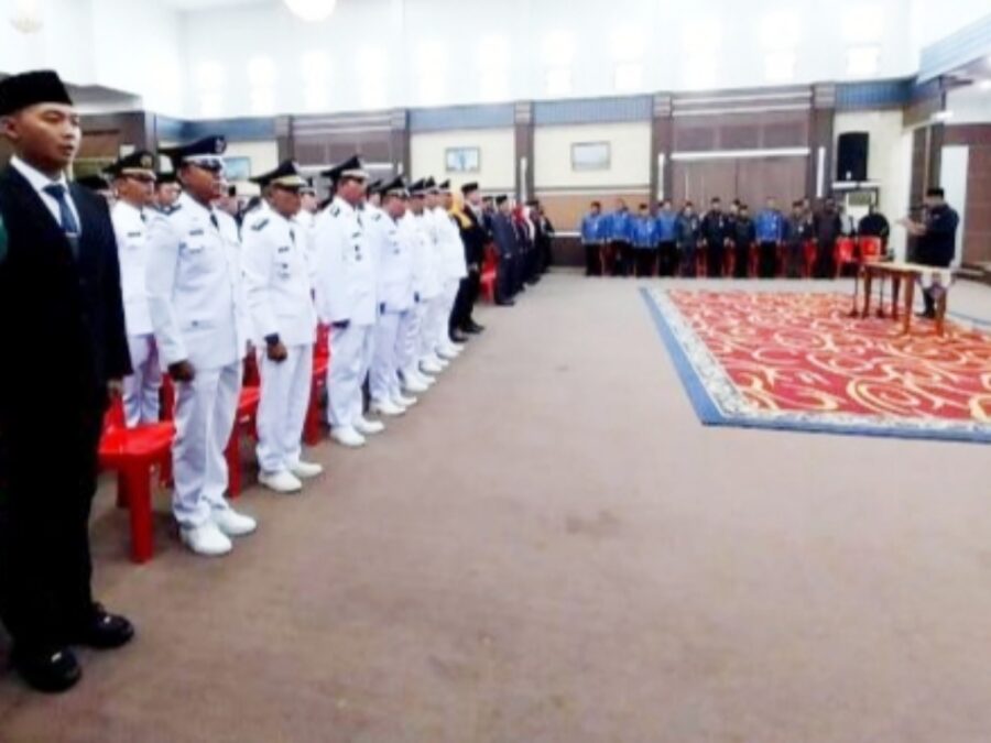 Bupati Aunur Rafiq Lantik 203 Pejaba Dilingkungan Pemkab Karimun