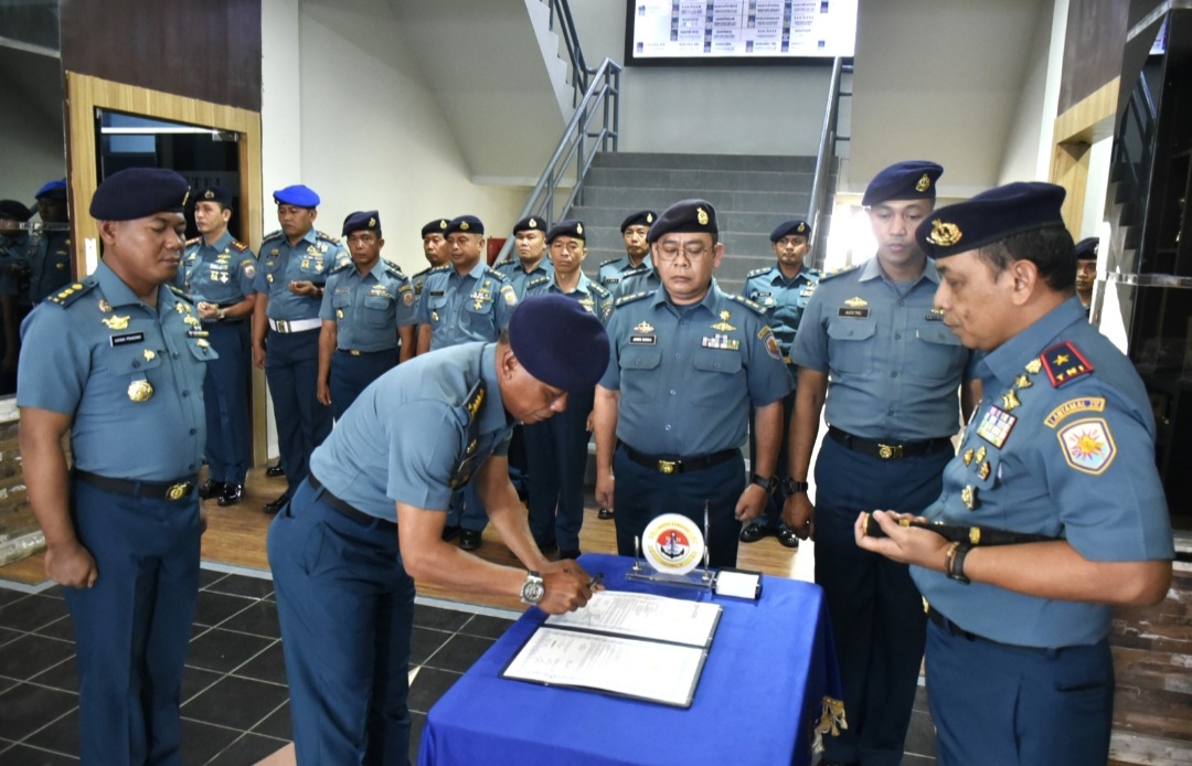 Reorganisasi, Danlantamal IV Pimpin Sertijab Aslog