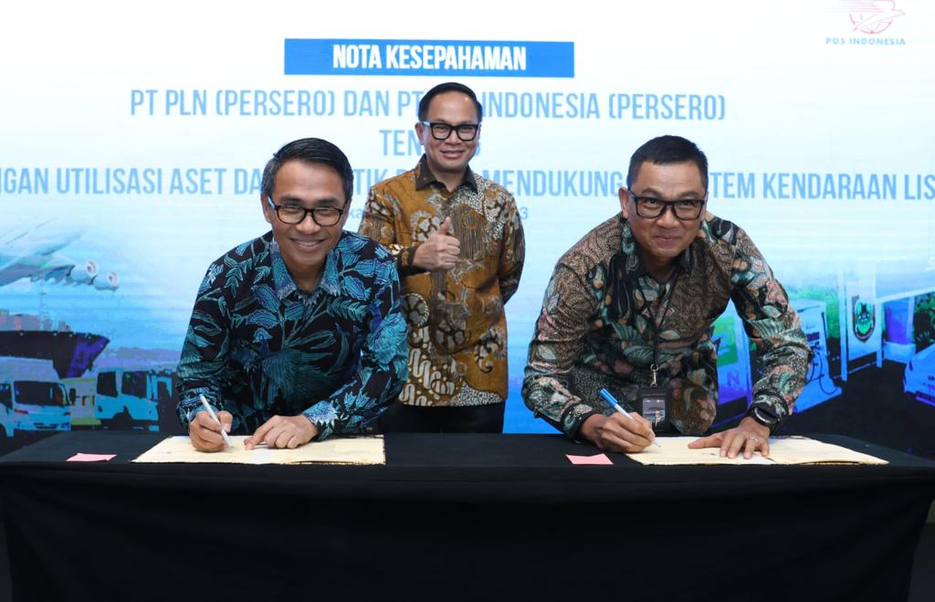 Sinergi BUMN, PLN-Pos Indonesia Integrasikan Rantai Pasok Logistik dan Akselerasi Kendaraan Listrik