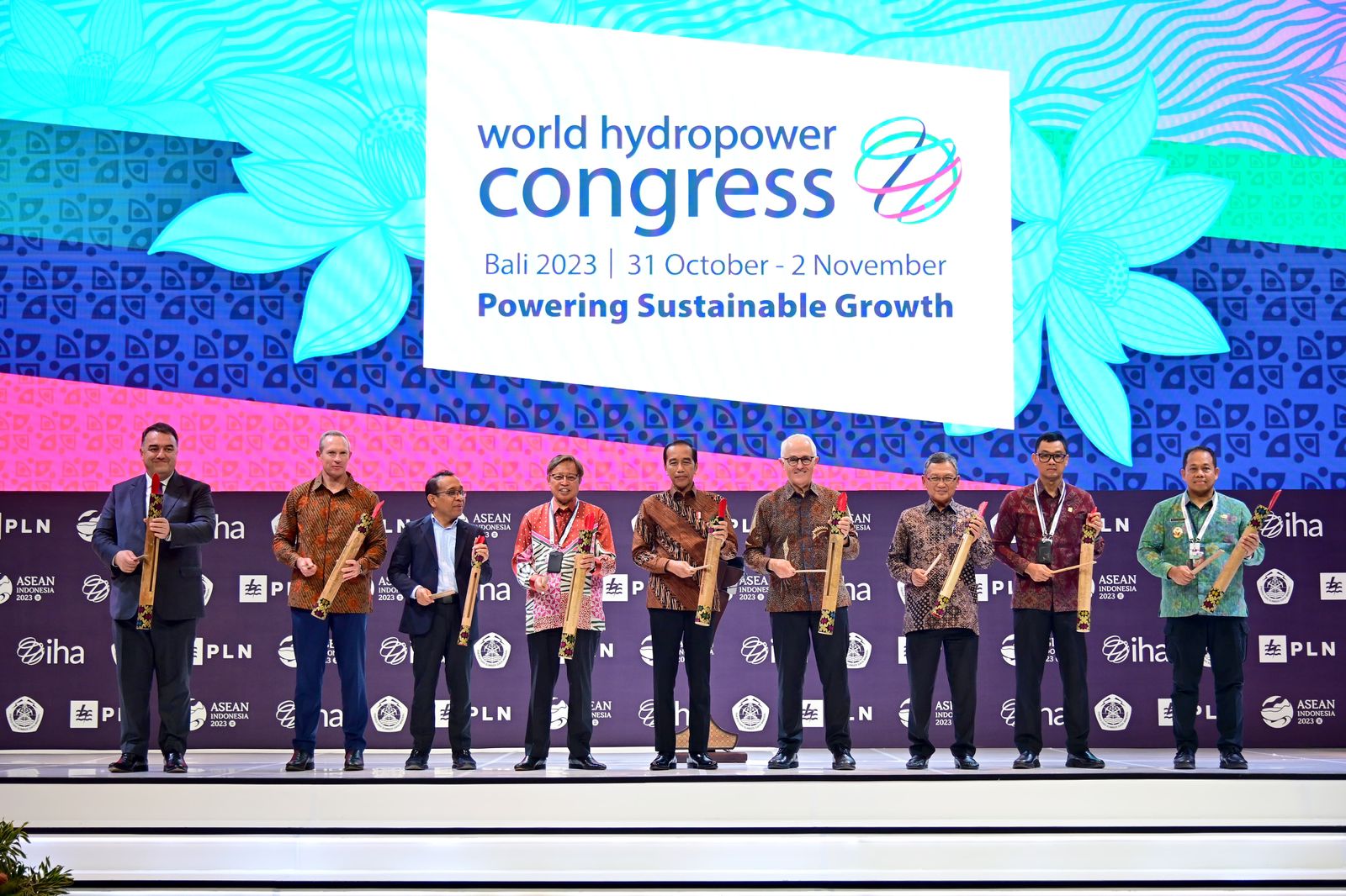 Presiden Jokowi Buka World Hydropower Congress 2023 di Bali