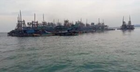 Ratusan PIP Ilegal Terus Menjarah Aset PT Timah di Perairan Permis Rajik, Diduga Ulah Cukong Timah dan APH Bangka Belitung
