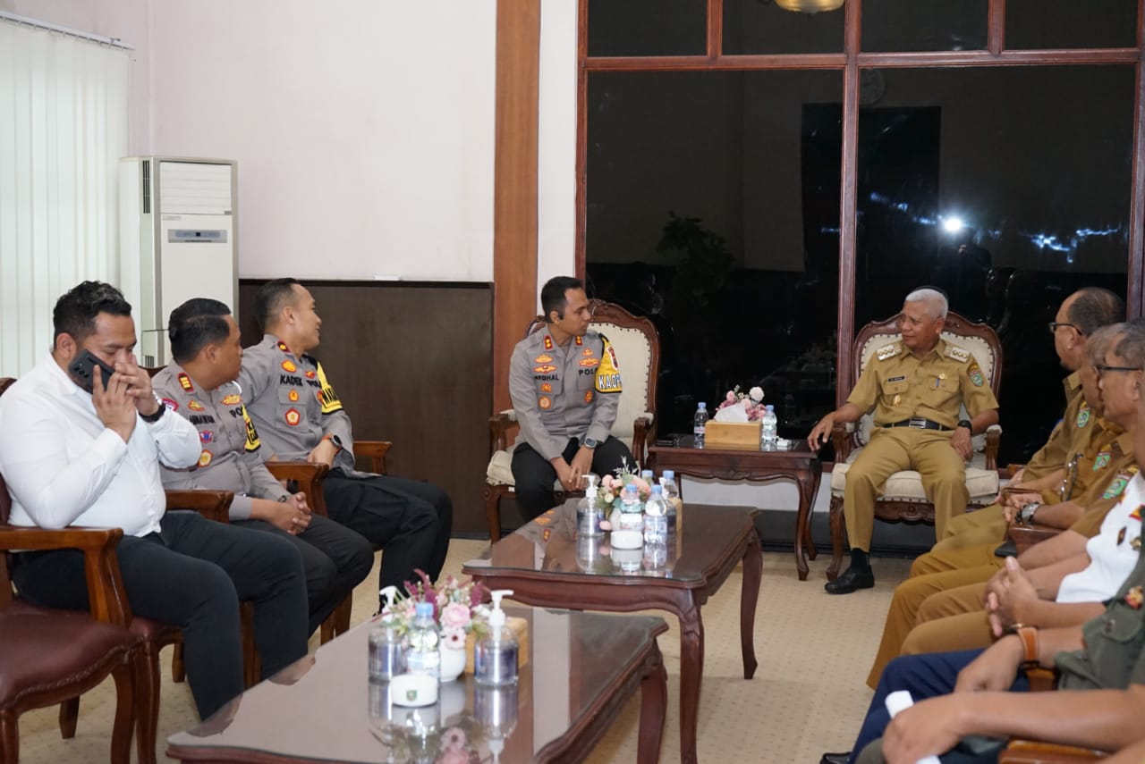 Bupati Asahan Terima Audiensi Kapolres Asahan
