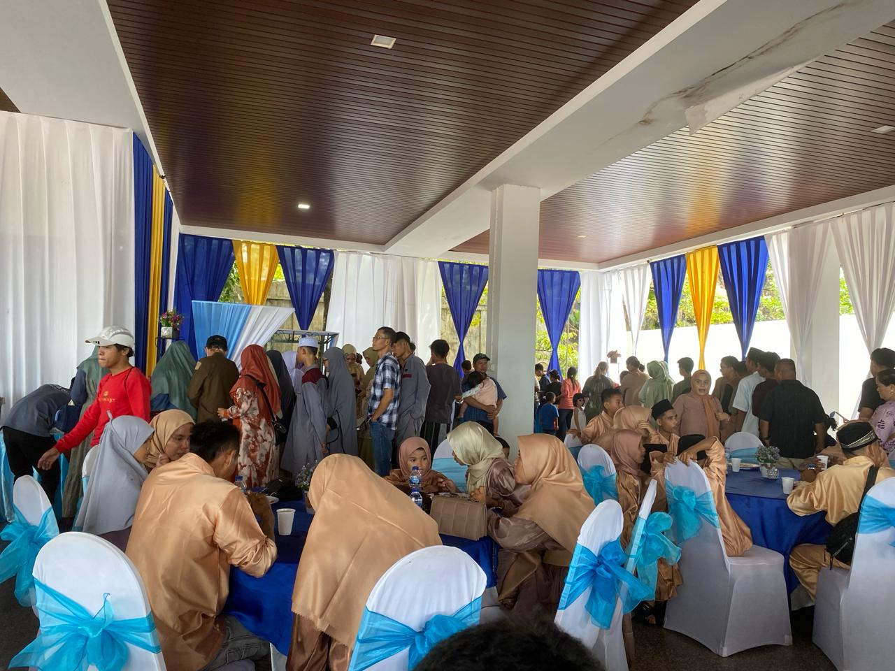 Puluhan Ribu Masyarakat Batam Menghadiri Undangan Silaturahmi Marlin Agustina, Wagub Kepri