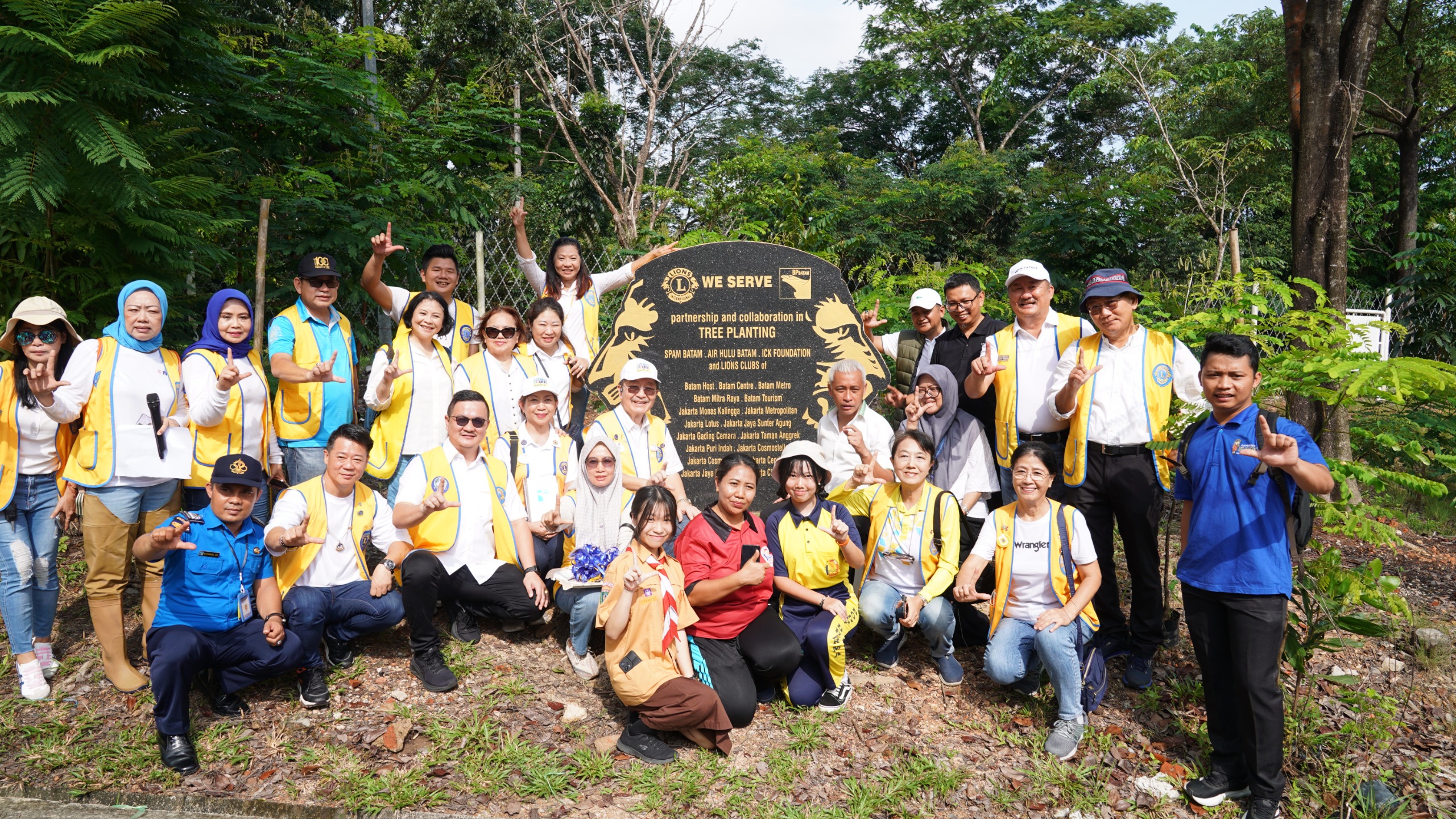 BP Batam Kolaborasi dengan Lions Club Indonesia Lestarikan DTA Waduk Sei Ladi