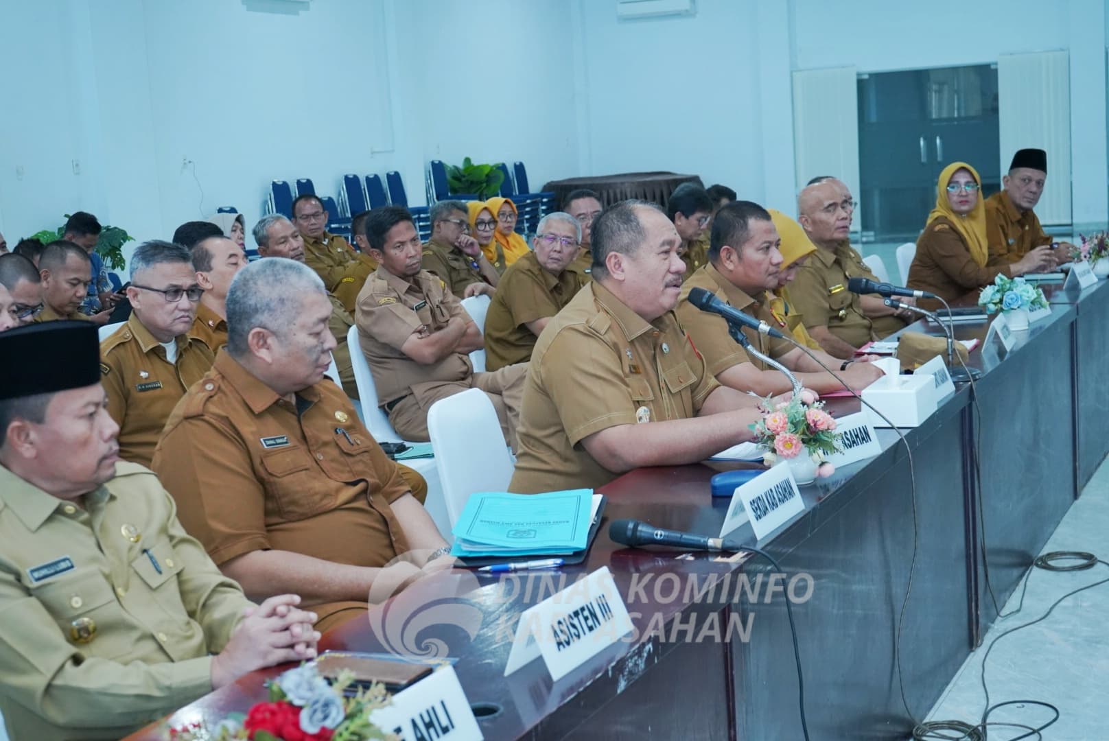 Bupati Dan Wakil Bupati Asahan Terima Reses II Pimpinan beserta Anggota DPRD Provinsi Sumatera Utara Sidang I tahun 2024-2025