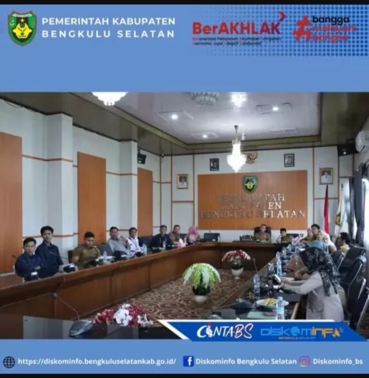 Pemkab Bengkulu Selatan Ikuti Rakor Bahas Langkah Konkret Pengendalian Inflasi Tahun 2025
