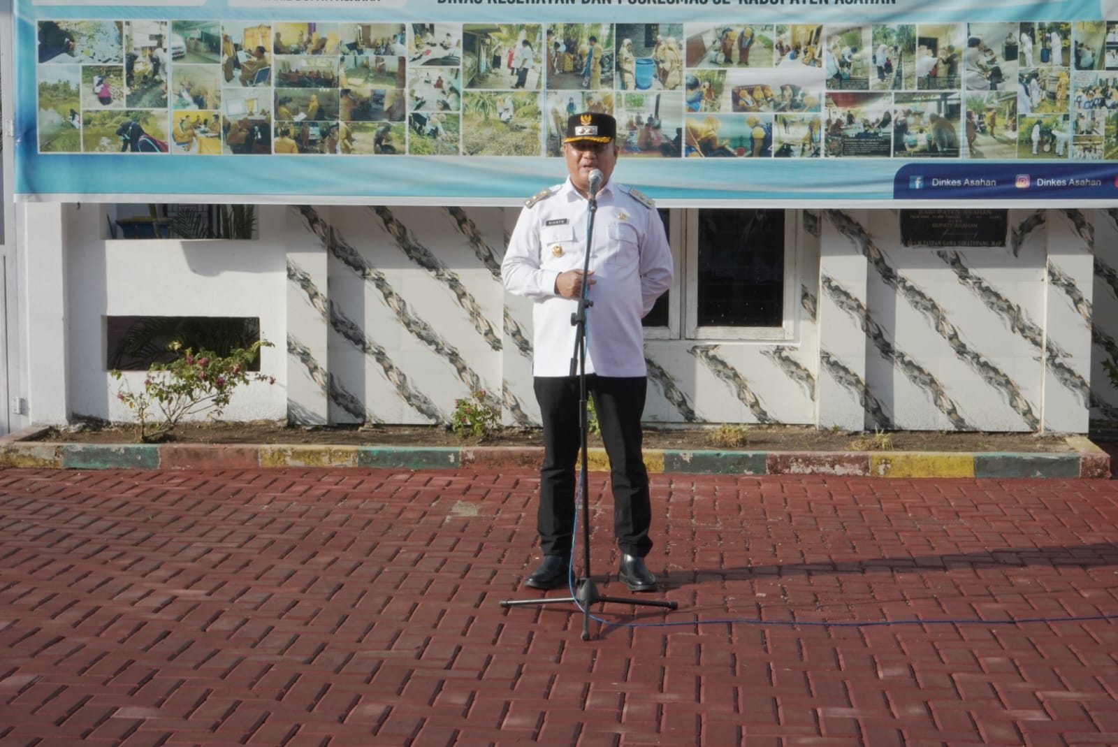 Wabup Asahan Pimpin Apel di Dinas Kesehatan, Tegaskan Pentingnya Disiplin dan Kualitas Pelayanan
