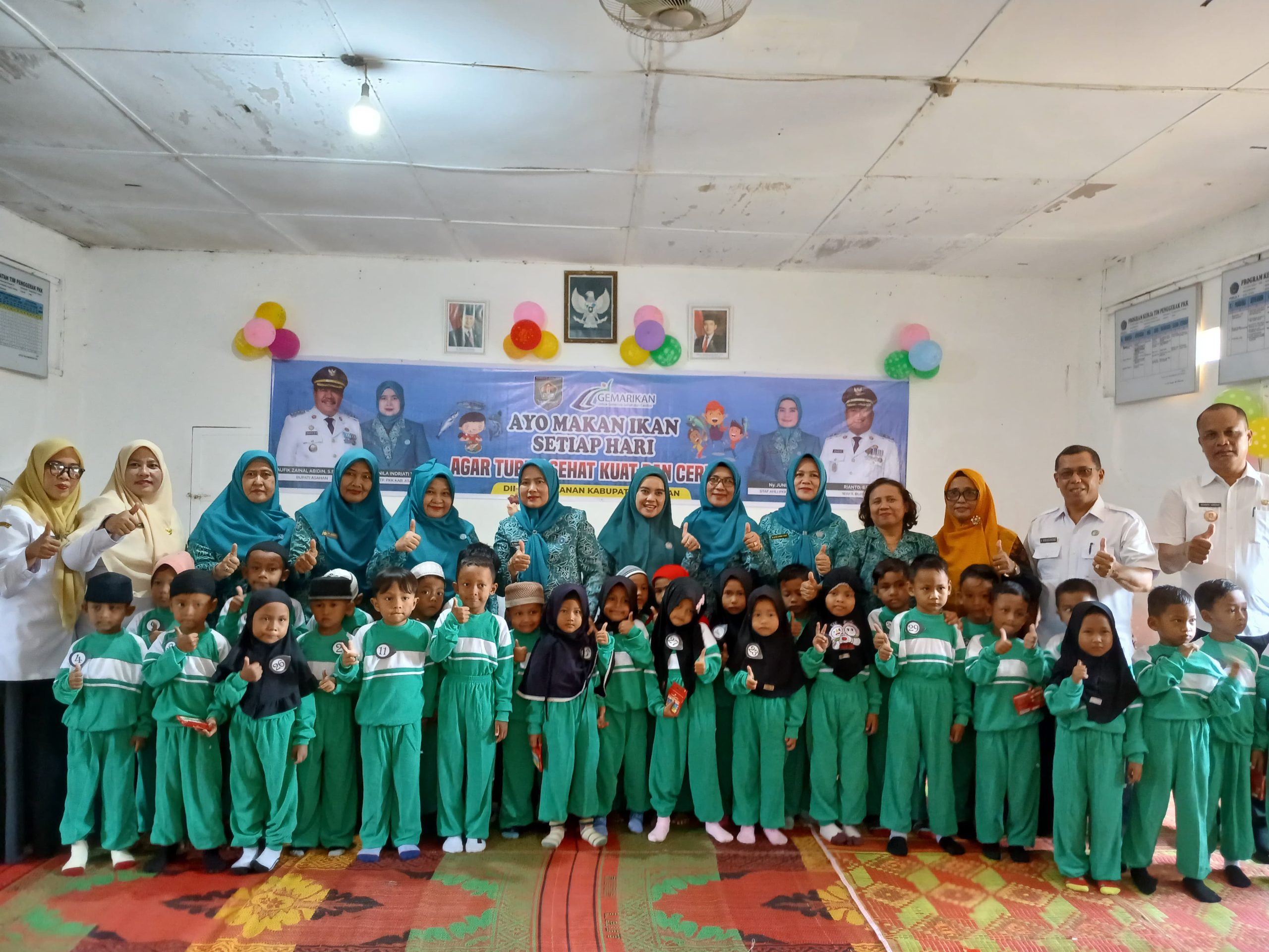 Pemkab Asahan Mengadakan Acara Sosialisasi Pengolahan dan Penyajian Makanan Serba Ikan di Desa Rawang Pasar IV