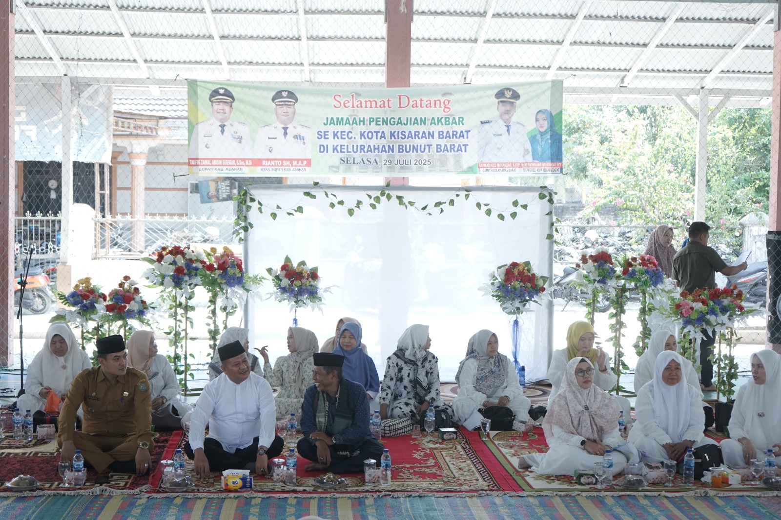 Wakil Bupati Asahan Hadiri Pengajian Akbar