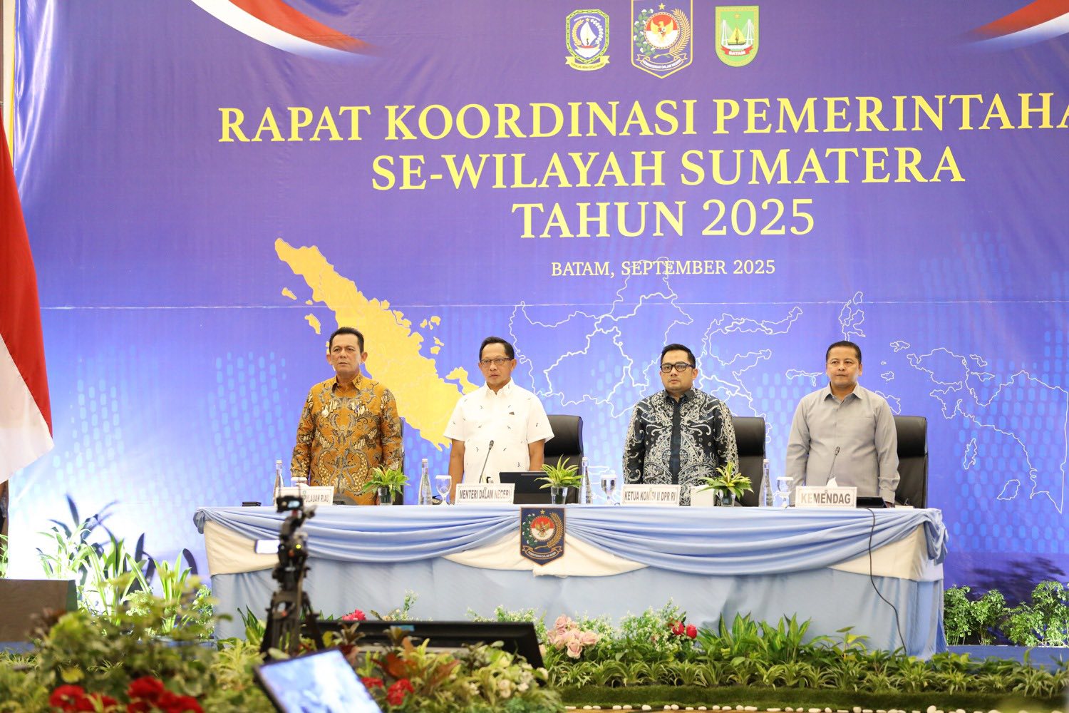 Rakor Pemerintahan Sumatera: BP Batam Diminta Fokus pada Program Pro Rakyat dan Kamtibmas