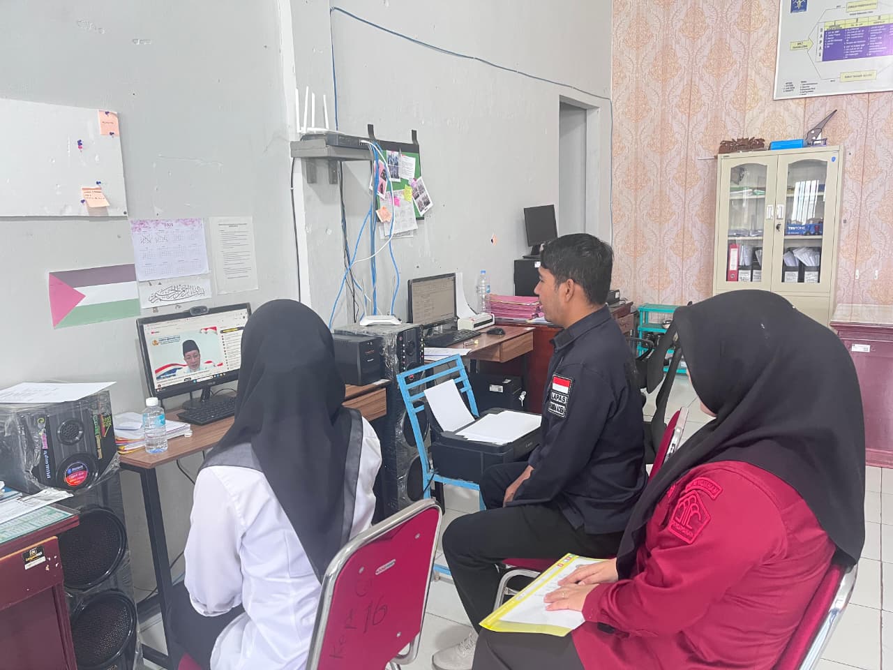 Lapas Kelas IIA Banda Aceh ikuti Doa Bersama ASN Se-Indonesia melalui Zoom Meeting