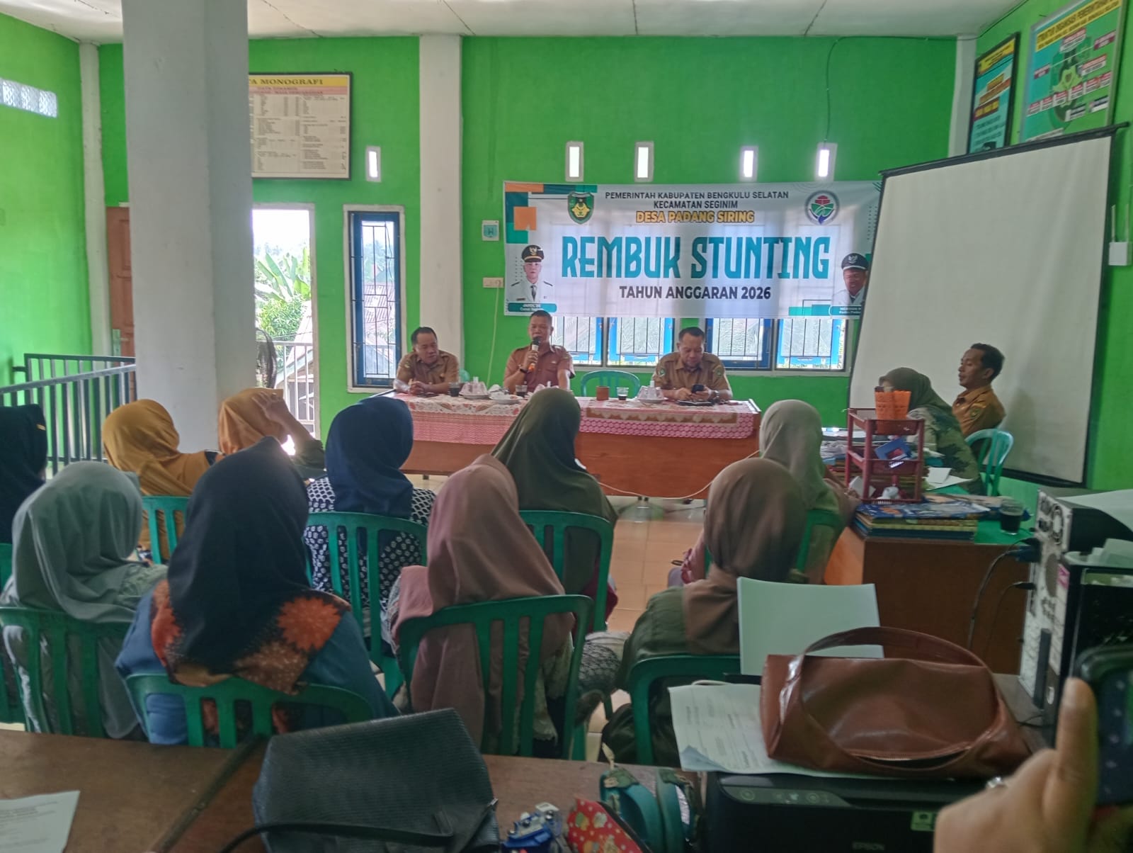 Pemerintah Desa Padang Siring Gelar Rembuk Stunting Tahun Anggaran 2025