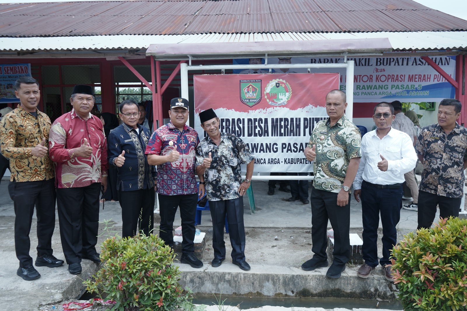 Koperasi Merah Putih Desa Rawang Pasar 5 Diresmikan