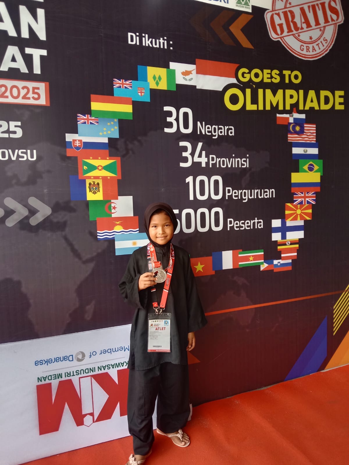 Kembali Putri Asahan Dulang Prestasi Dikancah Internasional