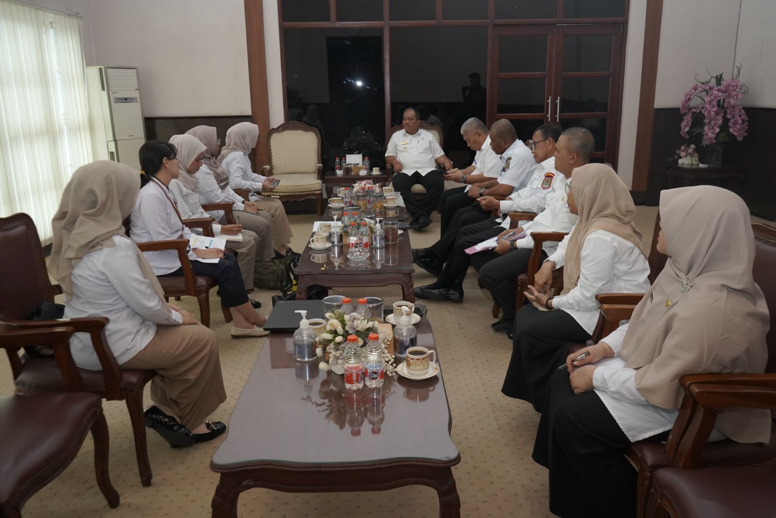 Bupati Asahan Terima Audiensi KPU BPOM dan IWO Indonesia