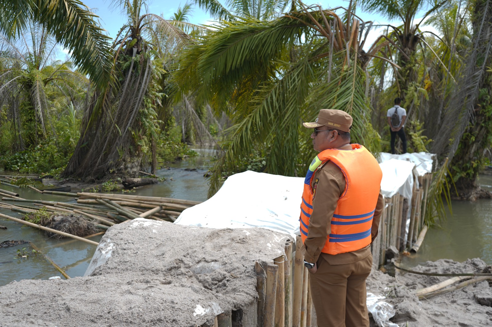 Tanggul Sungai Asahan Diperkuat, Pemkab Asahan Gandeng BWSS I dan Perum Jasa Tirta