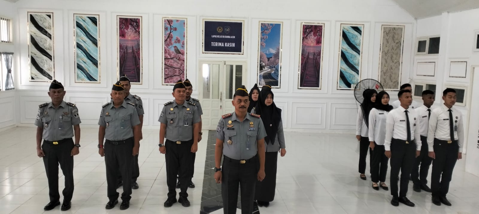Lapas Kelas IIA Banda Aceh Ikuti Apel Bersama Pegawai Kemenko Polhukam Secara Virtual