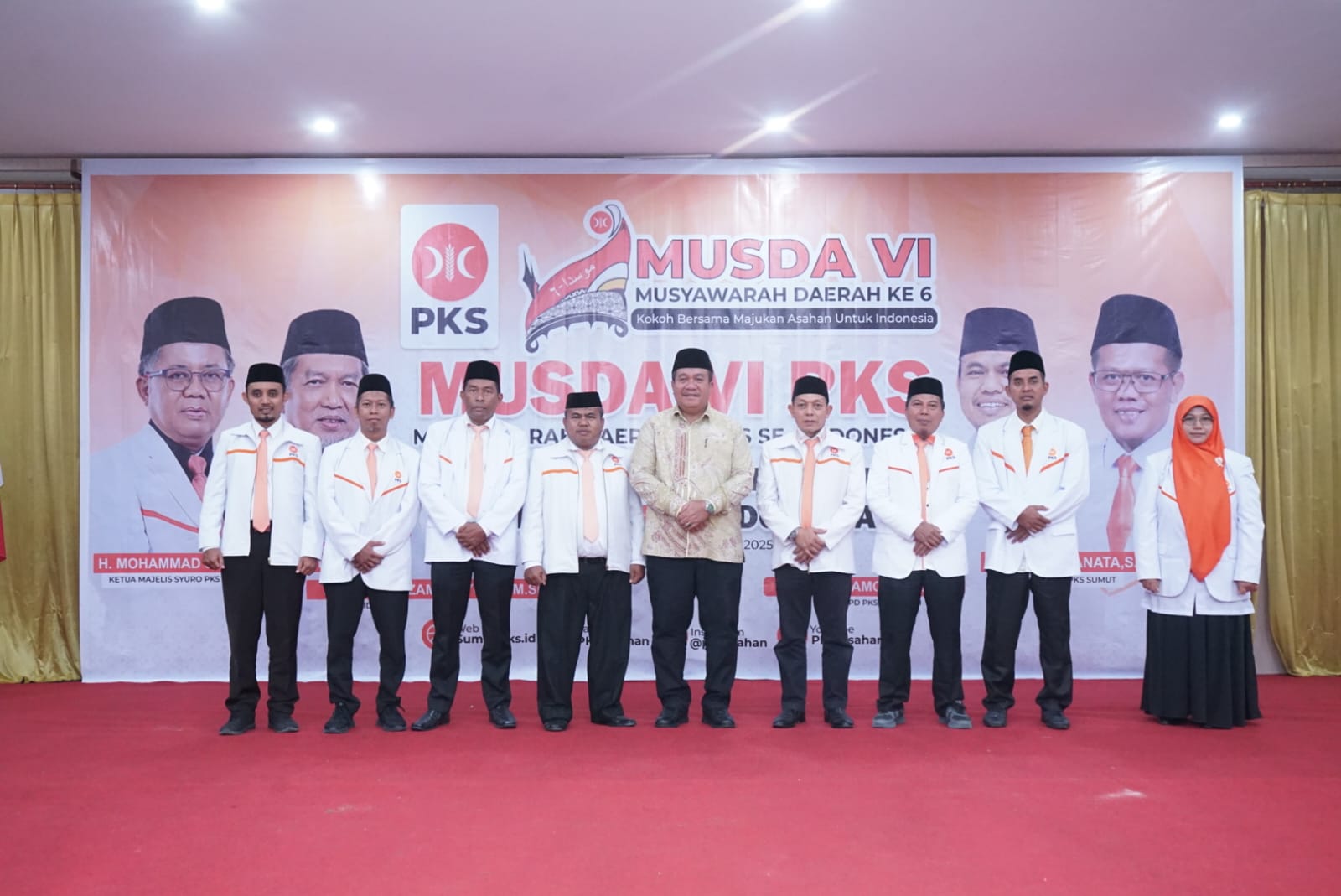 Bupati Asahan Hadiri Musda VI PKS Kabupaten Asahan