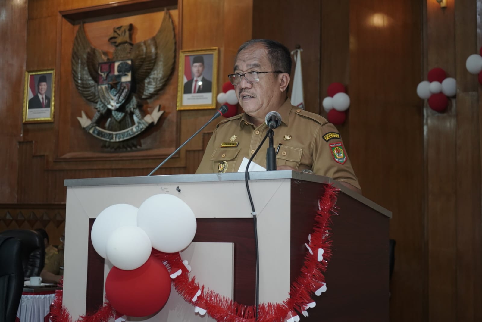 Pemkab Asahan Sampaikan Nota Keuangan P-APBD 2025