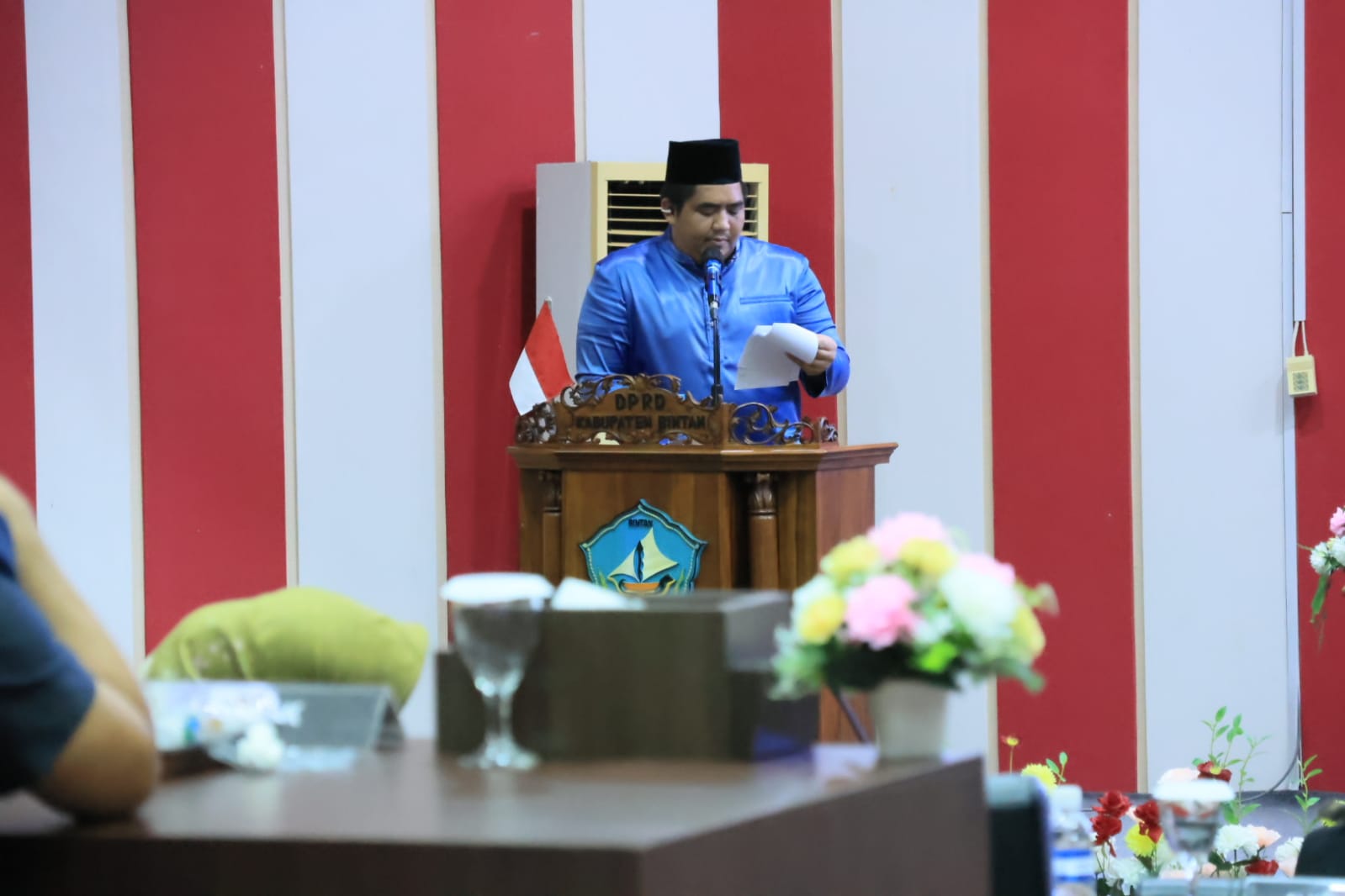 Rapat Paripurna DPRD Bintan, Bupati Roby Sampaikan Ranperda APBD 2026 dan Ranperda Perseroda Bintan Karya Bahari