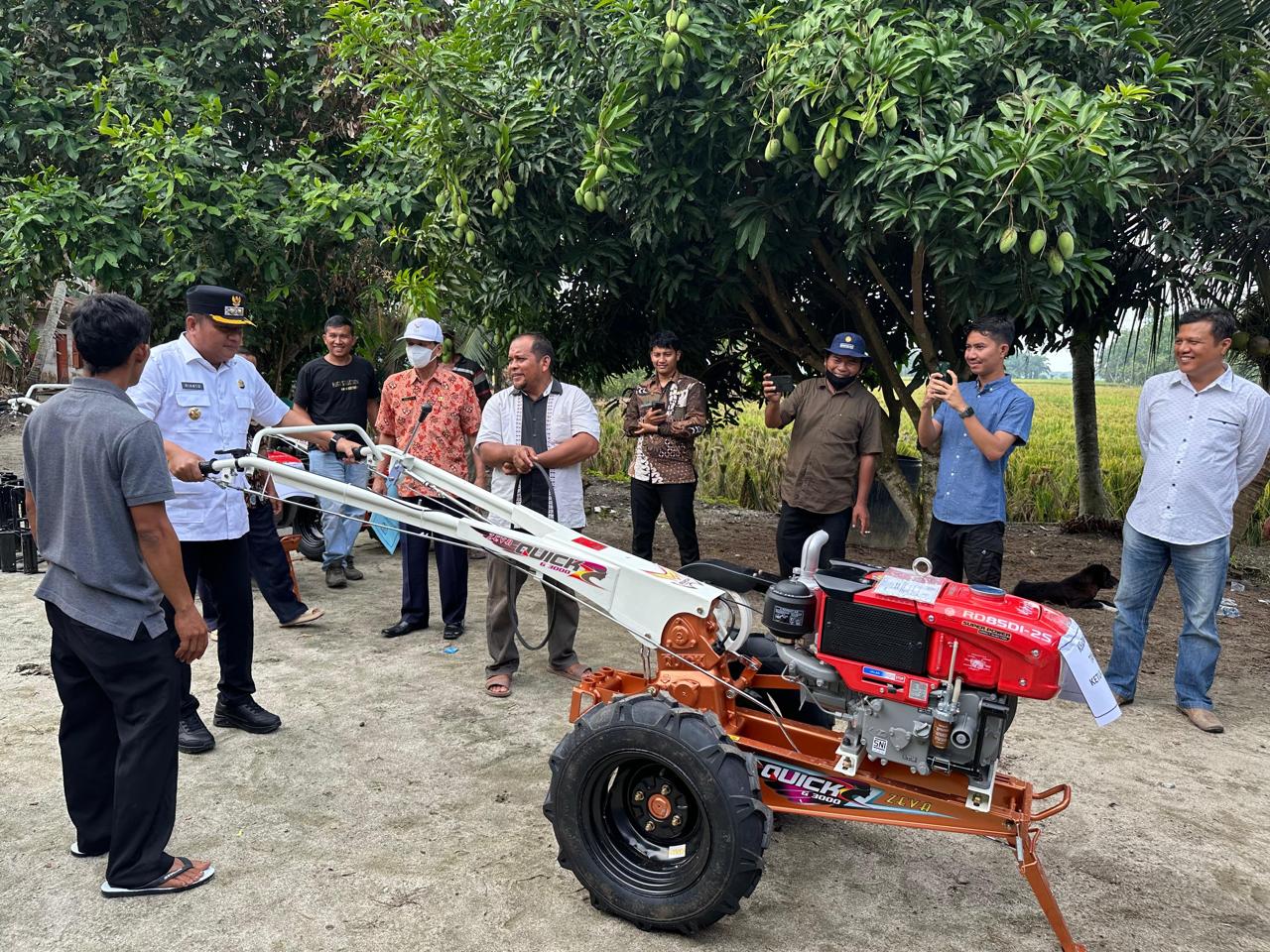 Pemkab Asahan Perkuat Ketahanan Pangan Lewat Bantuan Alsintan