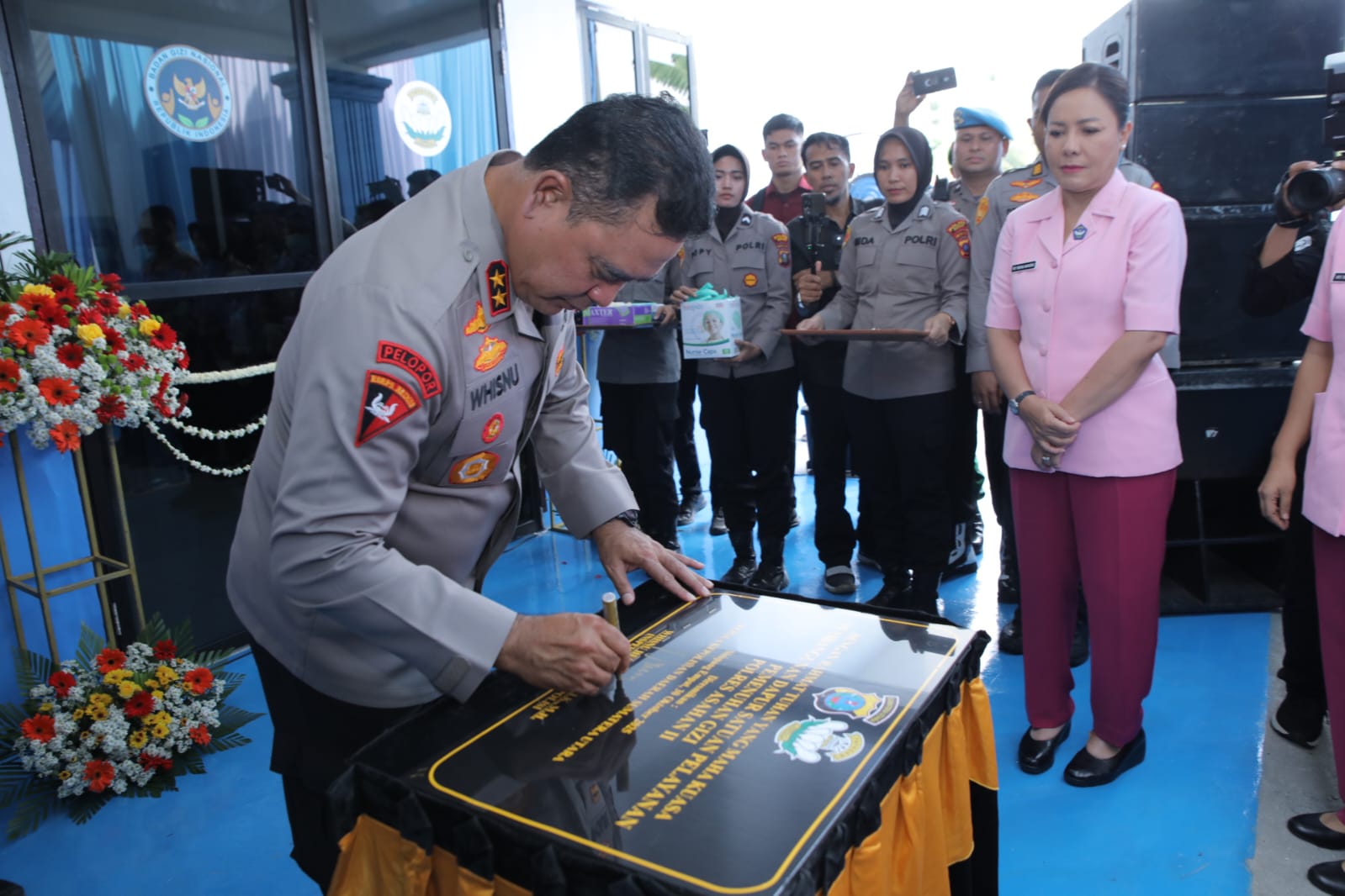 Kapolda Sumut dan Bupati Asahan Resmikan SPPG