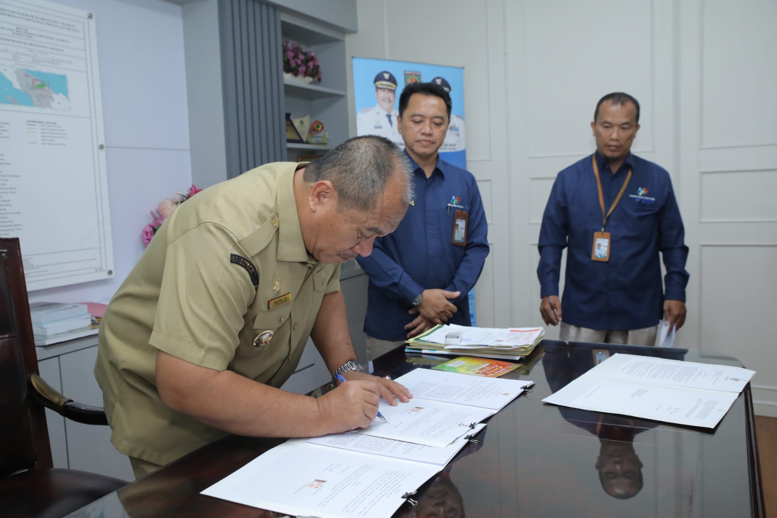 Pemkab Asahan dan BPS Tandatangani MoU Pemutakhiran Data DTSEN