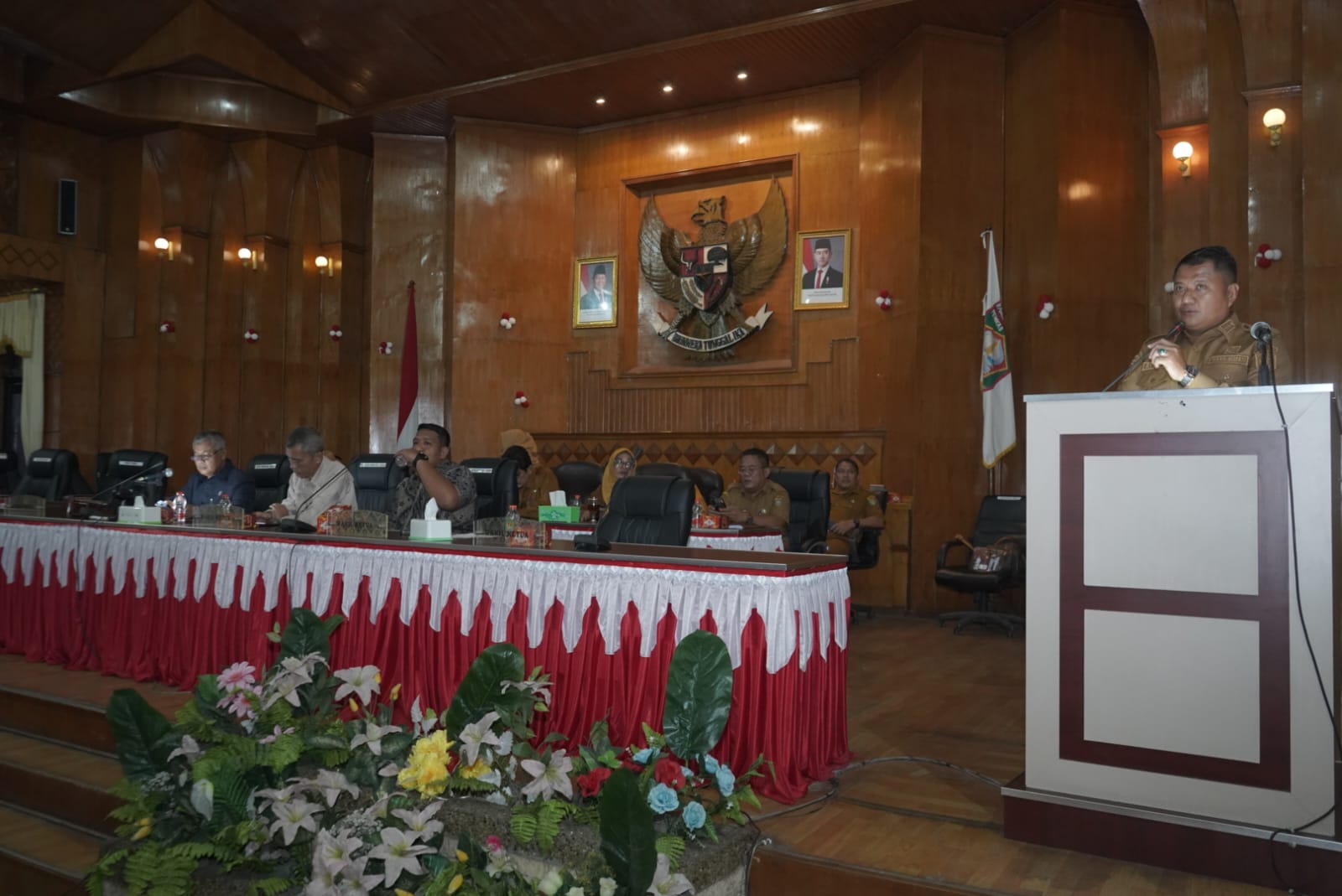 Wakil Bupati Asahan Sampaikan Penjelasan Pemerintah atas Pandangan Fraksi-Fraksi DPRD