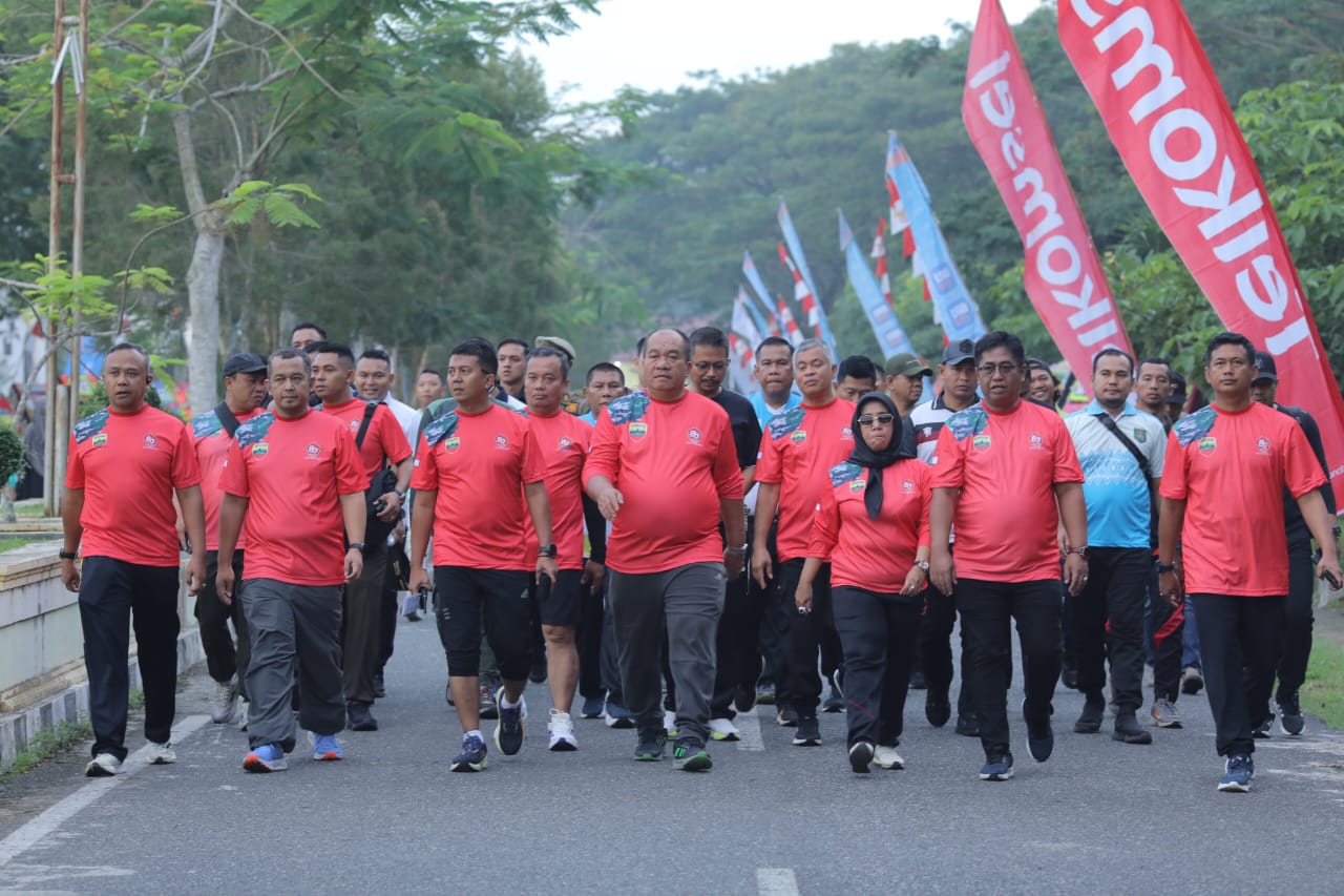 Ribuan Peserta Meriahkan TNI PRIMA RUN di Kisaran