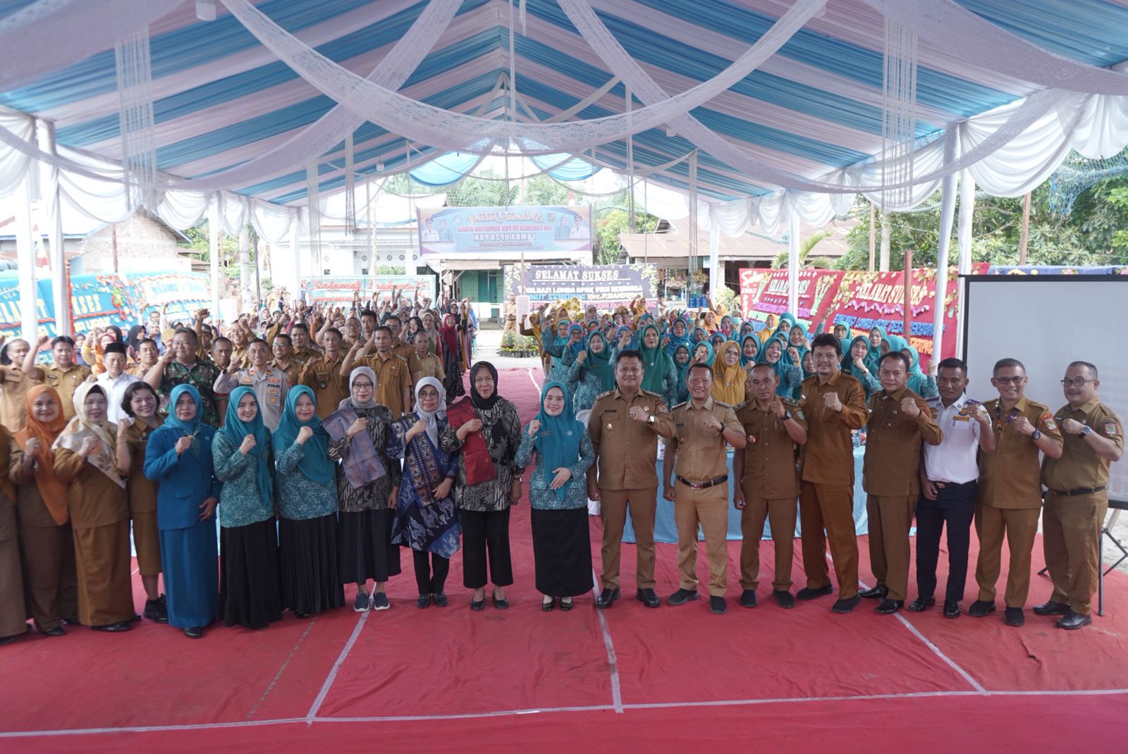 Bangun Keluarga Tangguh, PKK Sumut Evaluasi Empat Desa di Asahan