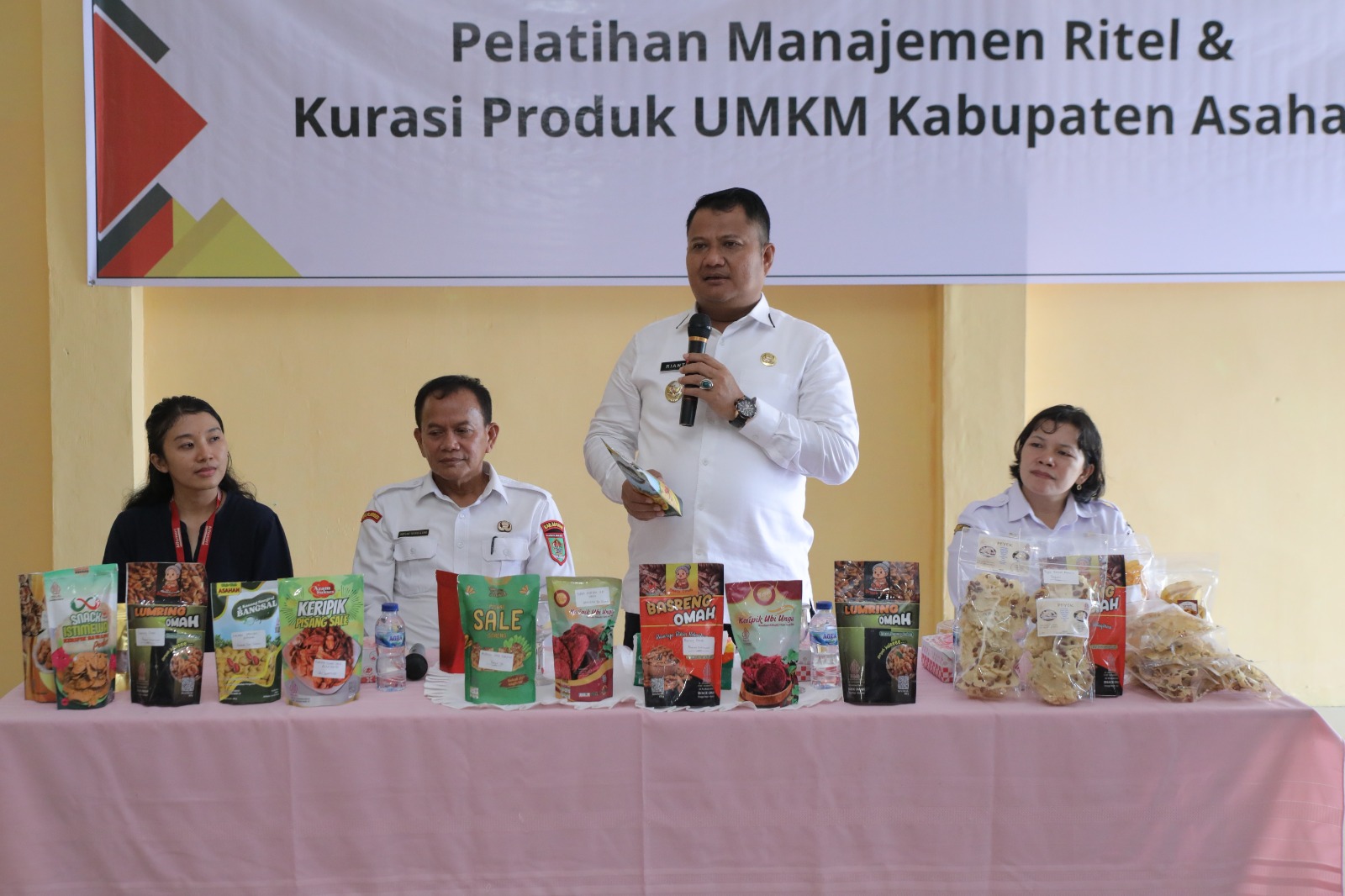 Wakil Bupati Asahan Buka Pelatihan Manajemen Ritel dan Kurasi Produk UMKM