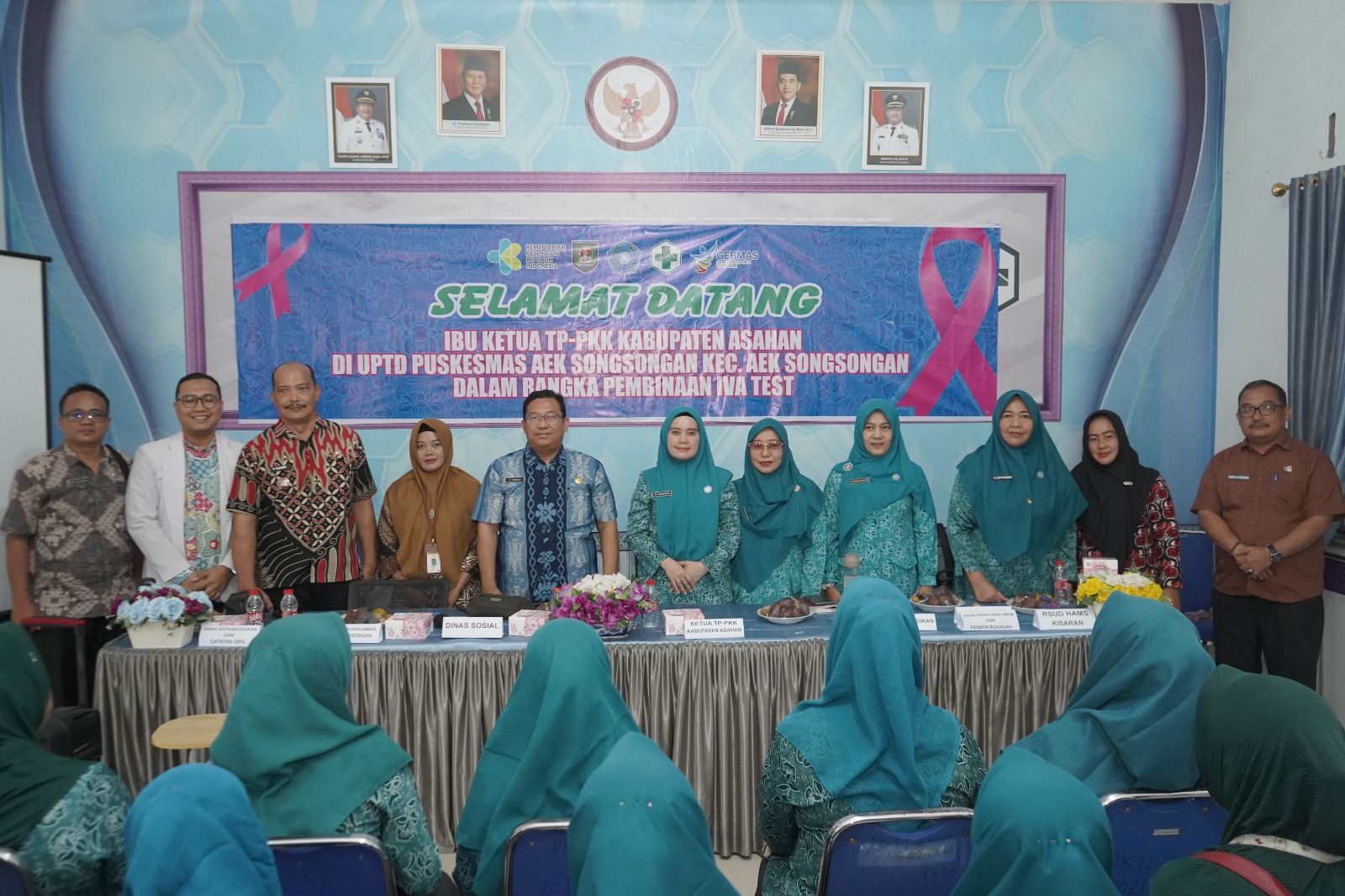 PKK Asahan Dorong Kesadaran Deteksi Dini Kanker Serviks Lewat Evaluasi Lomba IVA Test