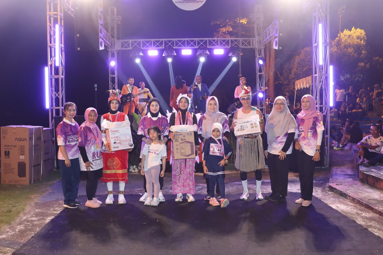 Perdana Digelar, Dekranasda Night Run Bintan 5K 2025 Berlangsung Meriah