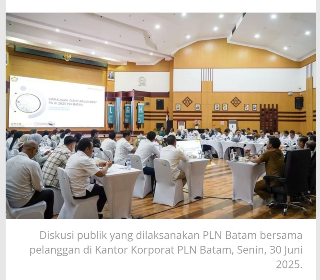 PLN Batam Paparkan Alasan Pentingnya Penyesuaian Tarif Listrik: Transparansi untuk Jaga Keberlanjutan Energi