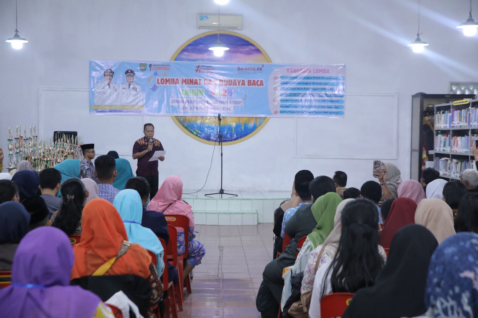 Bupati Asahan Tutup Secara Resmi Lomba Minat Dan Budaya Baca 2025