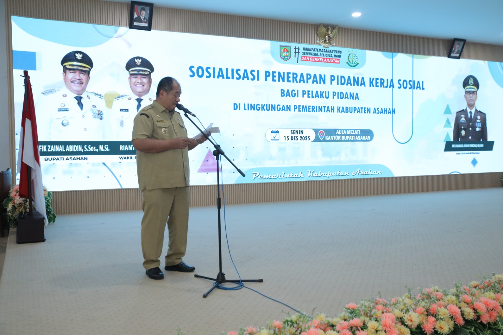 Pemkab Asahan Gelar Sosialisasi Penerapan Pidana Kerja Sosial
