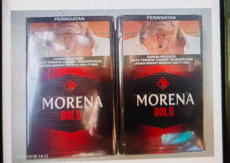 Bea Cukai Diminta Tarik Rokok Ilegal Morena Bold–Manchester dari Peredaran di Batam, Ancaman Pidana Mengintai Pelaku