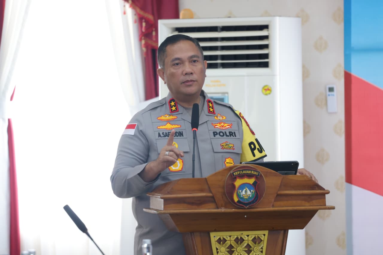 Kapolda Kepri Buka Rapim Polda Kepri 2026, Tekankan Integritas dan Stabilitas Keamanan Perbatasan