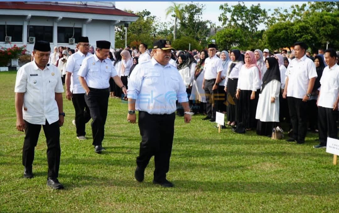 Pemkab Bengkulu Selatan Gelar Apel Pagi Bersama Bupati dan Wakil Bupati