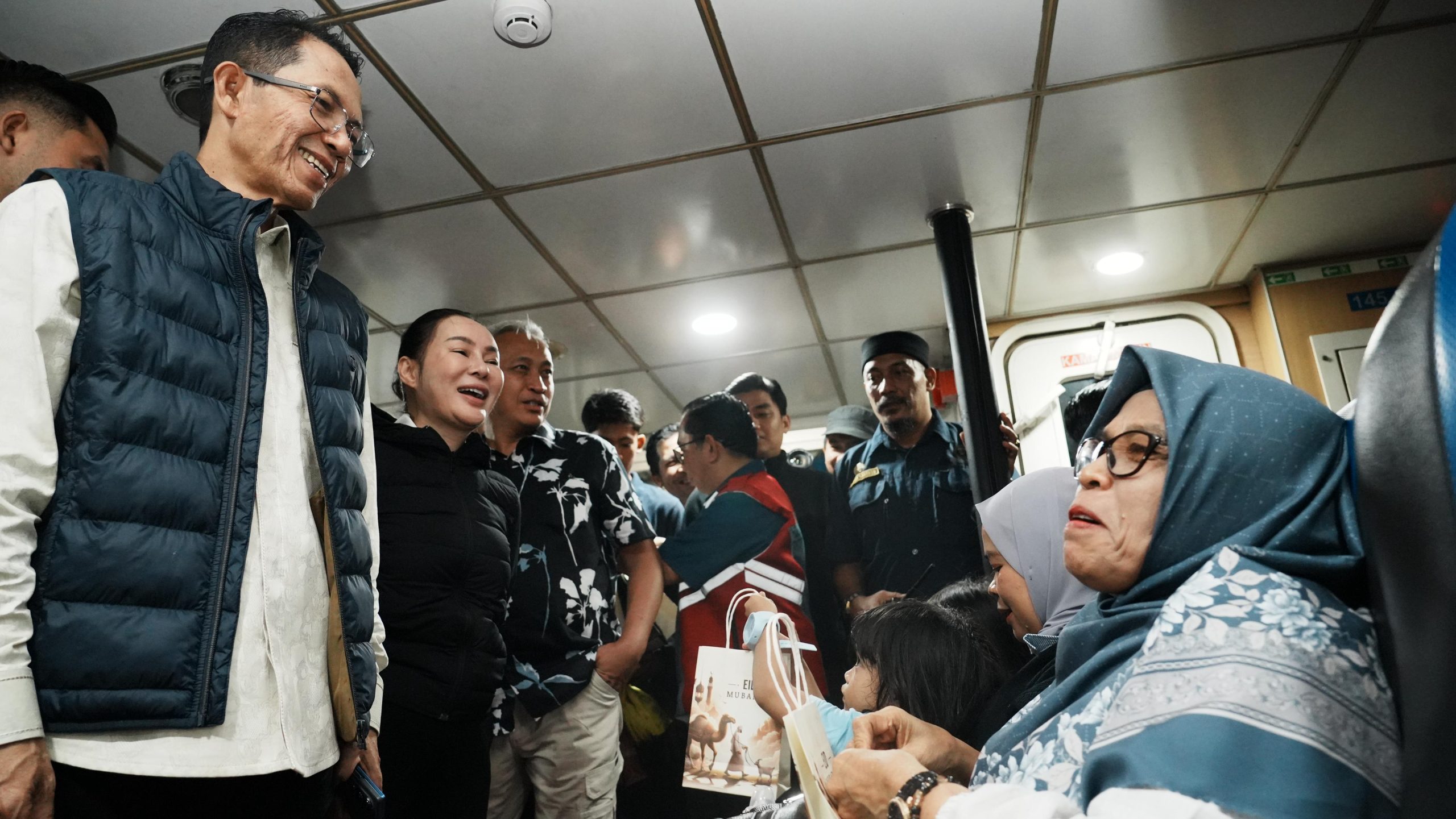 Pastikan Arus Mudik Berjalan Lancar, Amsakar-Li Claudia Pantau Arus Mudik Lebaran