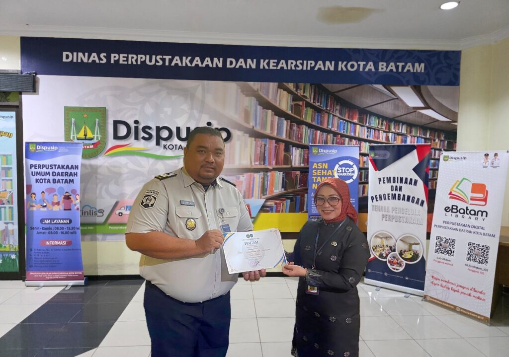 Monitoring Sepekan, Dispusip Batam Pastikan Kualitas Layanan Perpustakaan Mitra