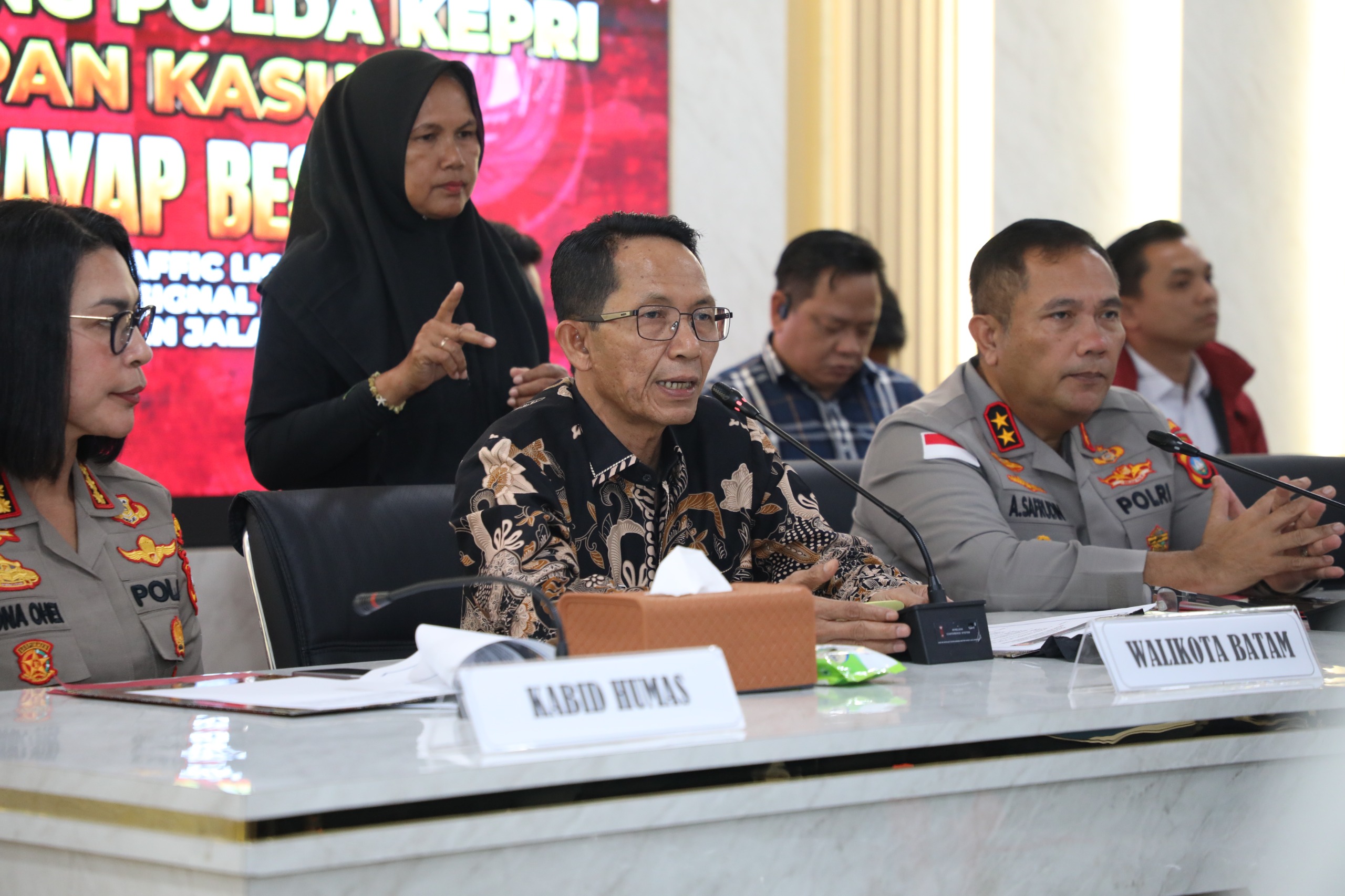 Amsakar Apresiasi Jajaran Polda Kepri Atas Pengungkapan Kasus Pencurian Fasilitas Umum