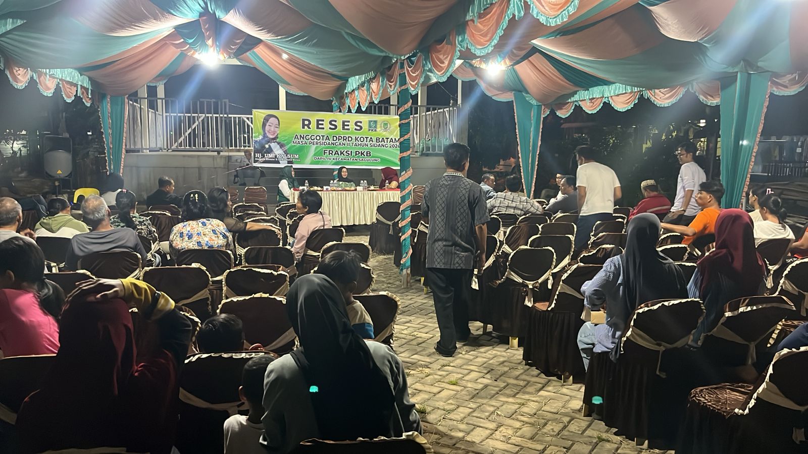 Reses DPRD Batam, Warga RW 21 Nusa Batam Soroti Banjir dan Kondisi Jalan Lingkungan