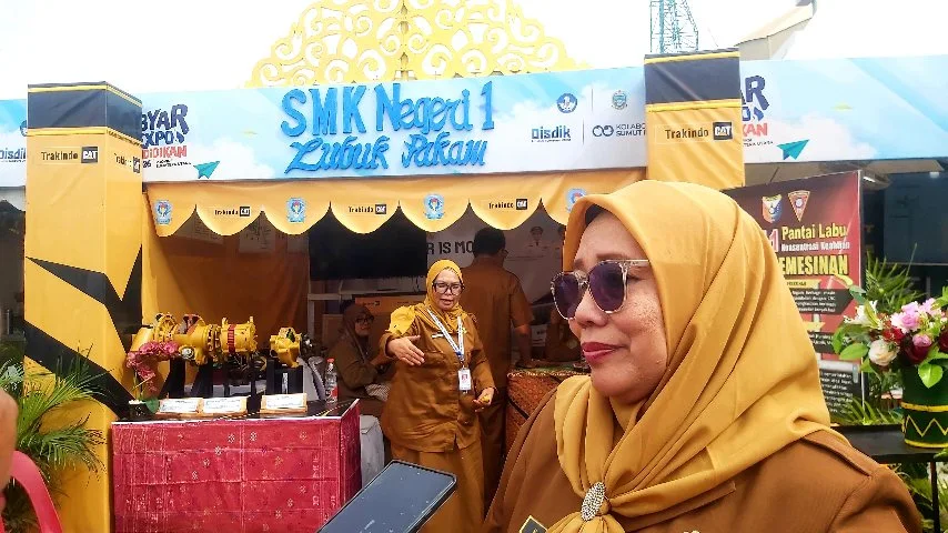 Kelas Industri Trakindo Jadi Unggulan SMKN 1 Lubuk Pakam di Gebyar Expo Pendidikan Sumut